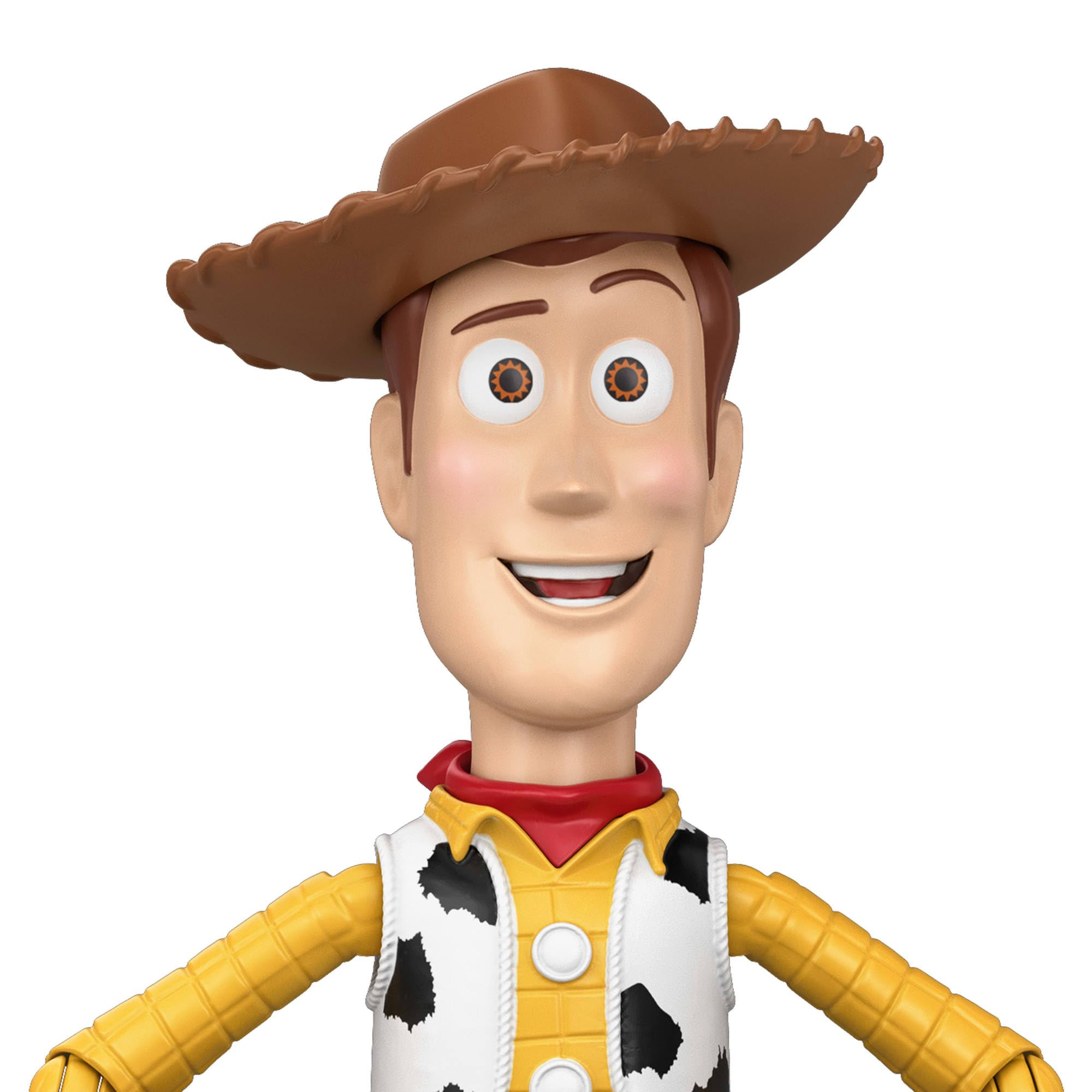 Mattel Disney Pixar Toy Story 5 Figura de acción de Woody Corredor de 30,48 cm con más de 50 Frases y Sonidos de la película, Fiel a la película, Versión española, JMW22