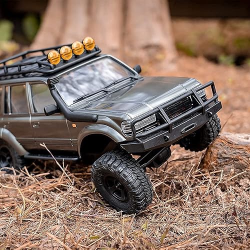 Miniatura 8 de Fms FCX18 1/18 Land Cruiser RC Rock Crawler Scale Katana Toyota RC Car 2.4Ghz 4WD Off-Road Waterproof RC Trucks Vehicle RTR All Terrains Hobby Grade