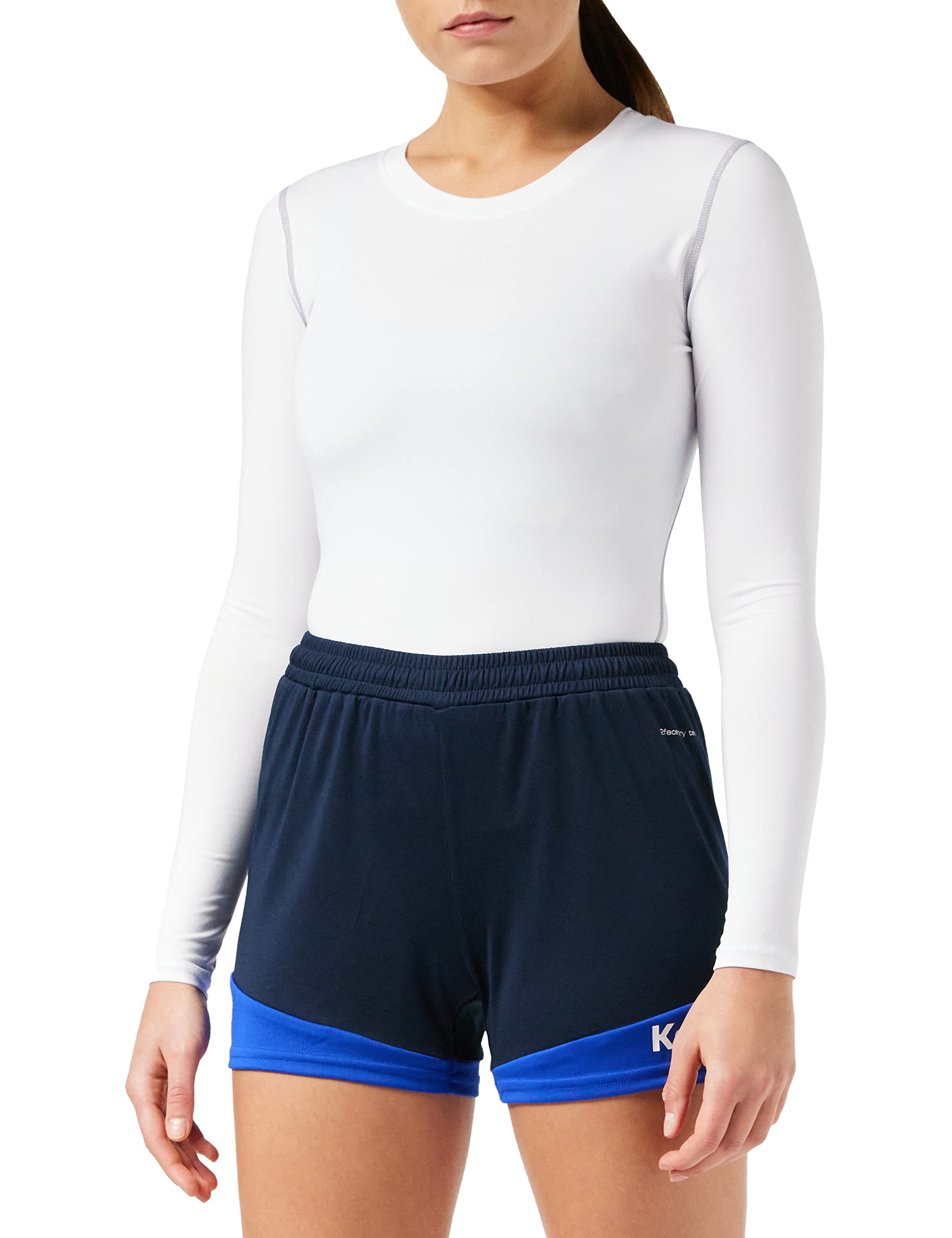 Kempa Emotion 2.0 Shorts Women's Shorts - Navy/Royal, Small