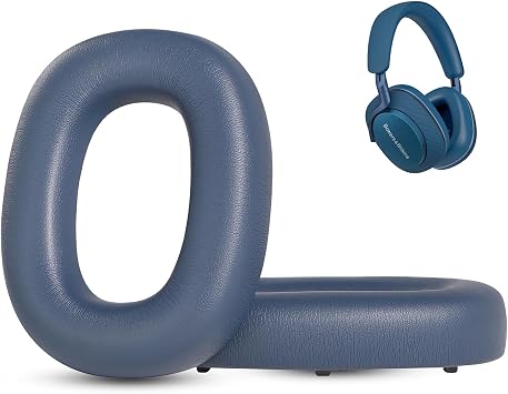 PX8 Earpads Replacement Cushion Compatible with Bowers & Wilkins PX8/PX7 S2E/PX7 S2 Over-Ear-Headphones Not for PX PX7 P7 with Protein Leather/Memory Foam