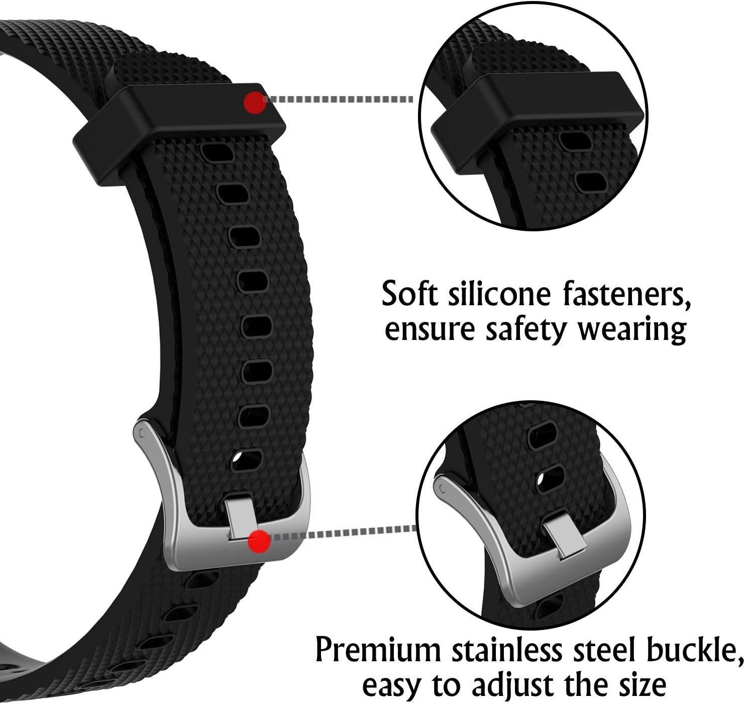 Buy Qghxo Band Replacement For Amazfit Bip Soft Silicone Band Replacement For Amazfit Bip Bip Lite Bip S Bip U Gts Gts 2 Gts 2e Gts 2 Mini Gtr 42mm Smartwatch No Tracker Replacement Bands Only Online In