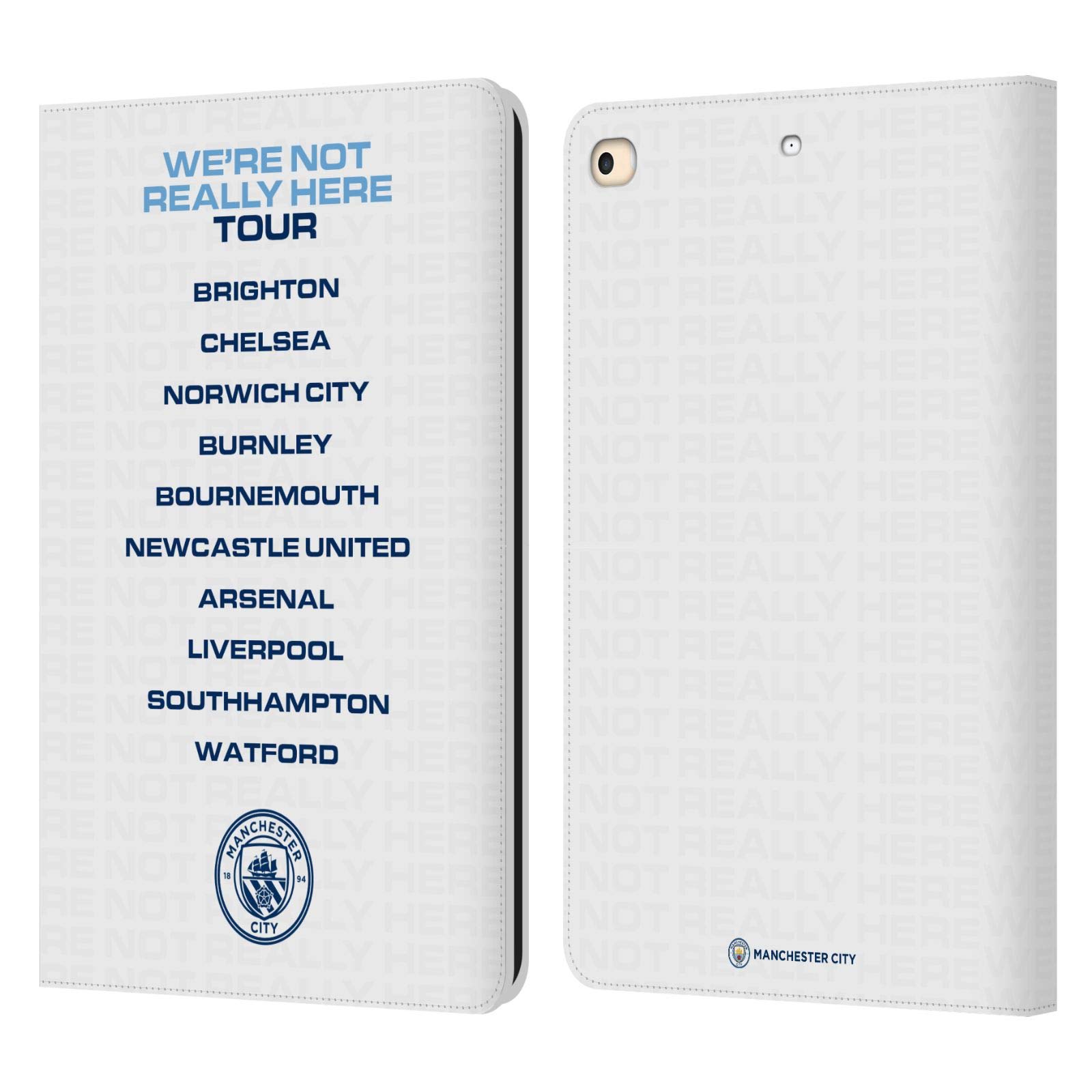Protection iPad 9.7 Manchester City cuir tablette Apple - 7