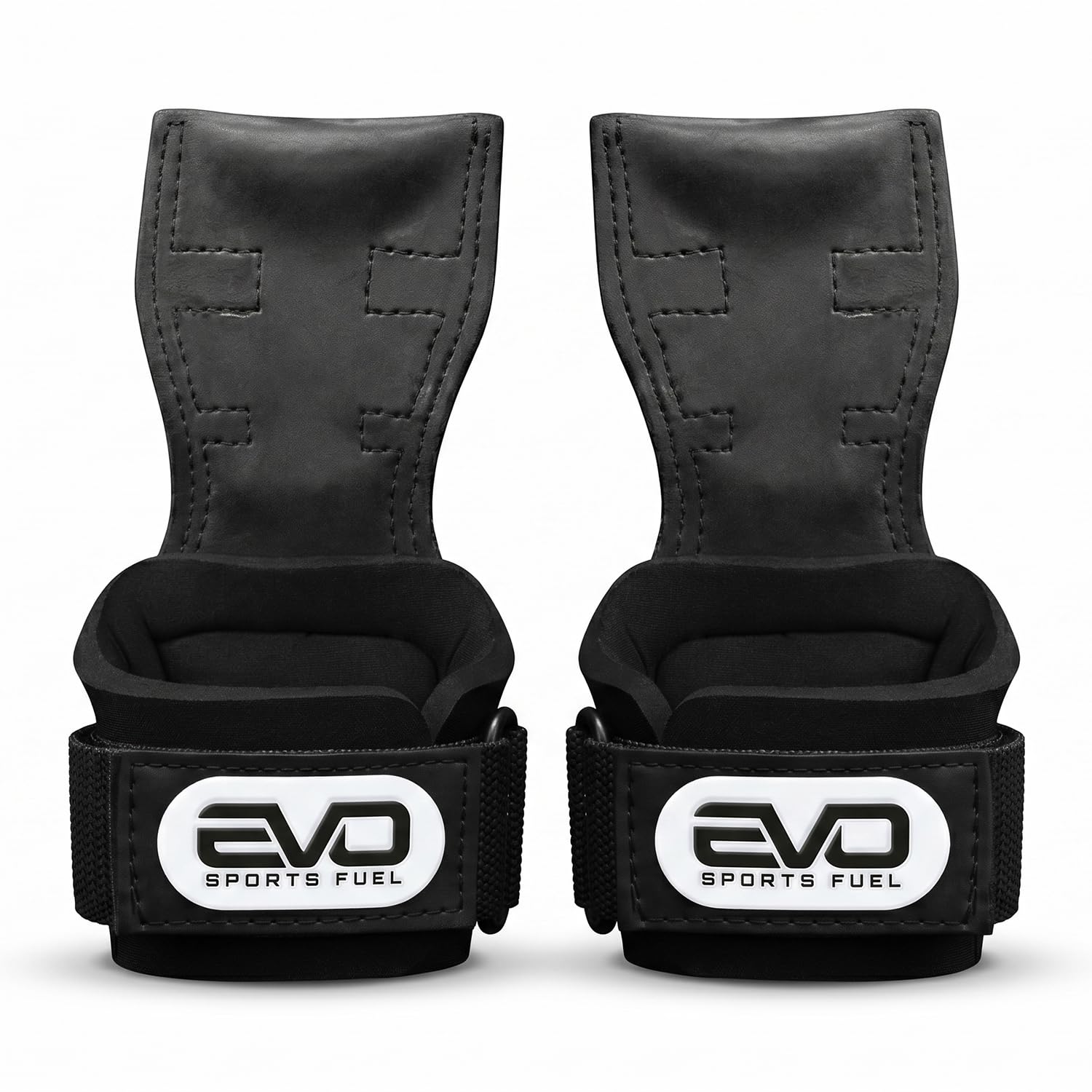 EVO SPORTS FUEL Zughilfen Krafttraining & Crossfit | Lifting Straps für Frauen & Männer | Griffhilfen Kraftsport & Gym Zubehör | Ideal für sicheres Gewichtheben & mehr Griffkraft beim Training