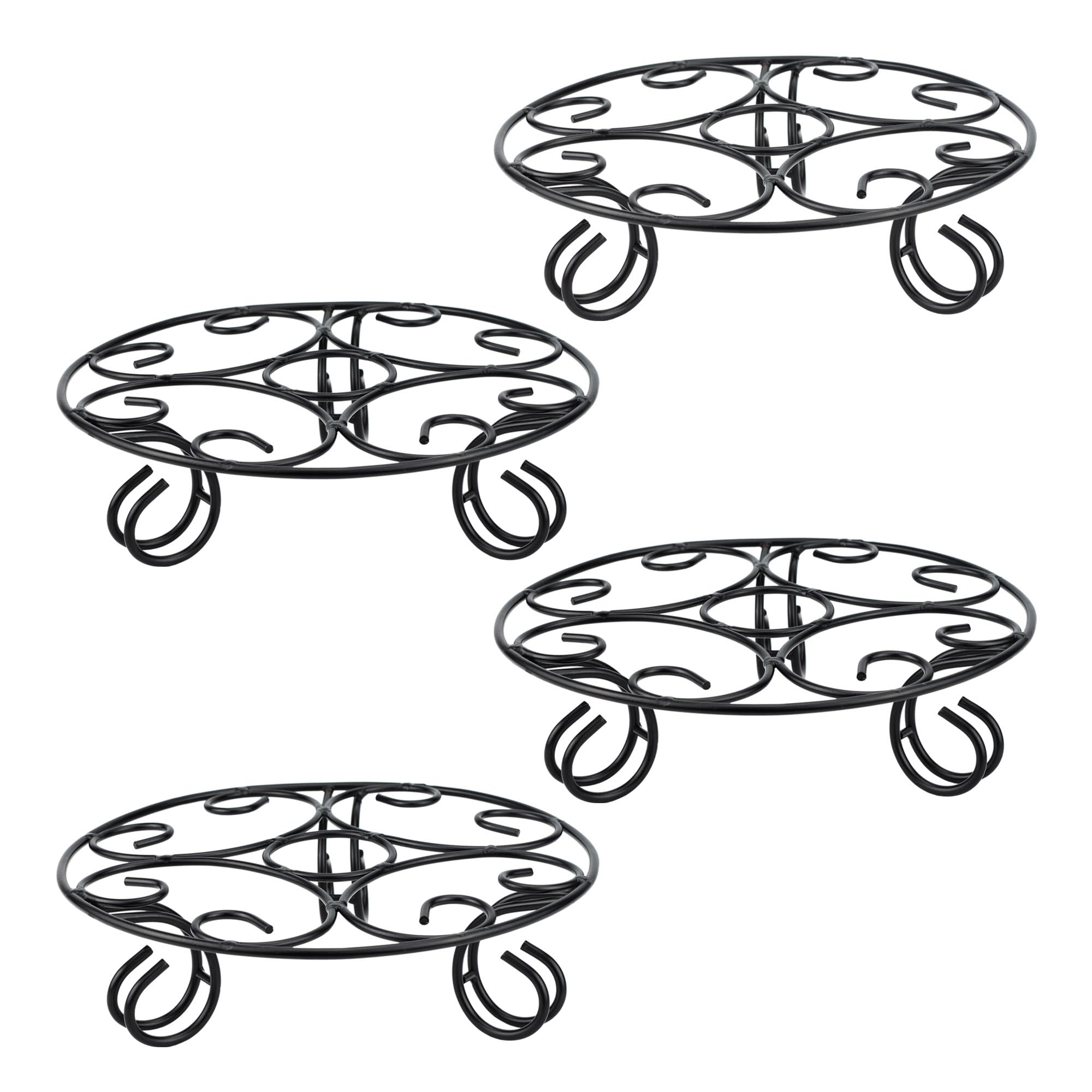 Urban Plant Apollo Metal Plant Stand - Green (Pack of 4) -16