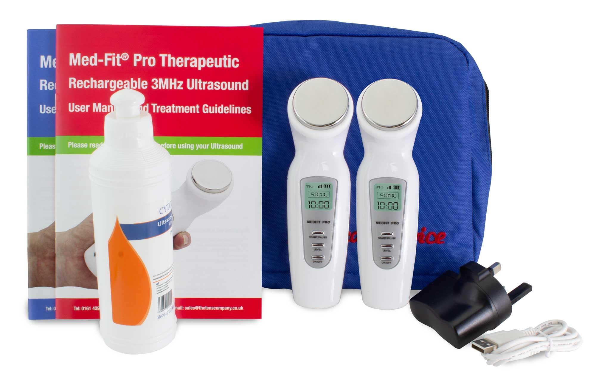 Dual Frequency Rechargeable Home ultrasonic Machine Therapeutic Portable ultrasonic by