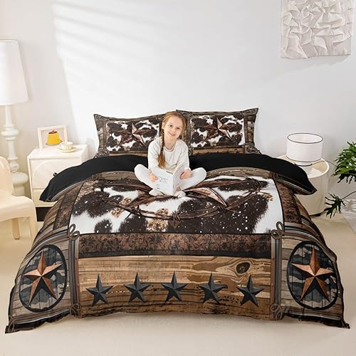 Miniatura 109 de Feelyou - Juego de edredón retro hippie con flores, tamaño King, para niños, con diseño de plantas florales botánicas de los 60 y 70, edredón Multi