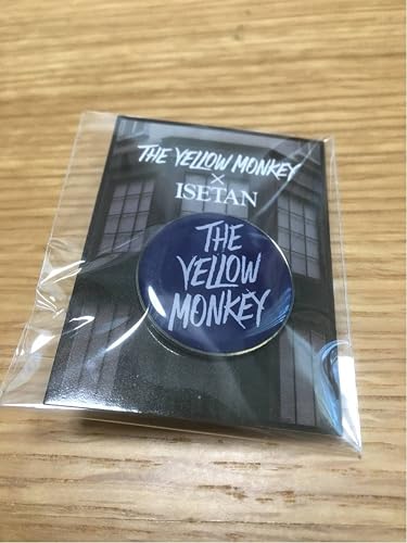 Amazon 期間限定shop The Yellow Monkey 伊勢丹 コラボ ピンバッジ イエローモンキー イエモン バッヂ バッチ グッズ グッヅ グッツ シルバー 銀 歌手 バンド アニメ 萌えグッズ 通販