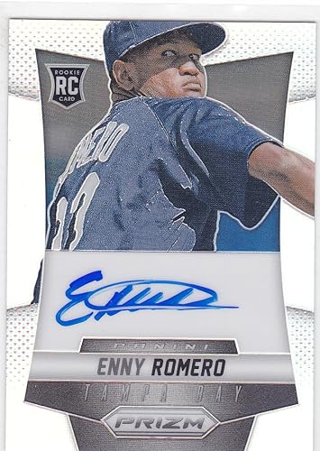2014 PANINI PRIZM ENNY ROMERO RC ROOKIE AUTO AUTOGRAPH