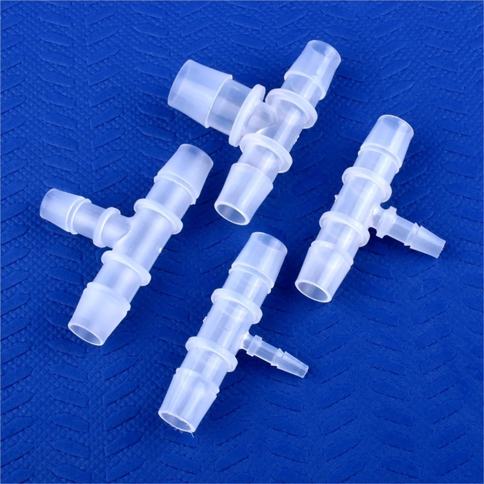 5~200 pezzi da 12~20 a 4~16 mm Connettore a T di riduzione in plastica for uso alimentare for irrigazione da giardino, raccordo a T for acquario, tubo flessibile a pagoda(20-10-20mm,20 Pieces)