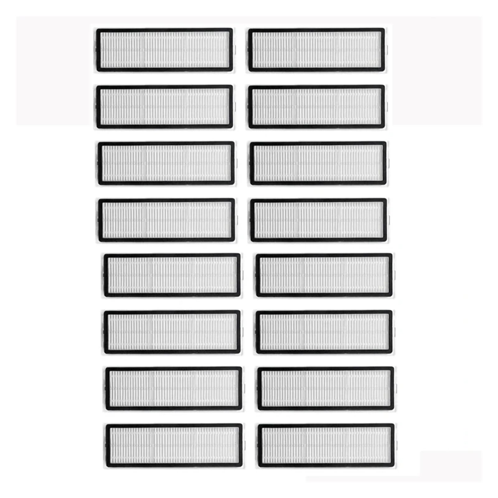 Eezii Filter 16Pcs Filter，Compatible For Dreame，L10s Ultra, L10s Pro, L10 Ultra, Z10 Pro, S10, S10 Pro, S10 Plus, 1C, W10, X10+, L10+ Plus, Z10 Pro Robot