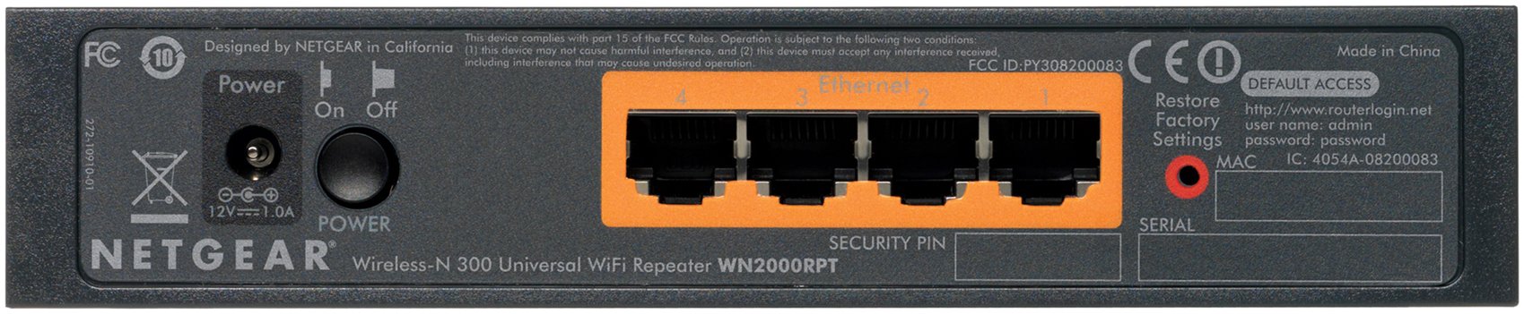 Netgear Universal Repeater WiFi 802.11n