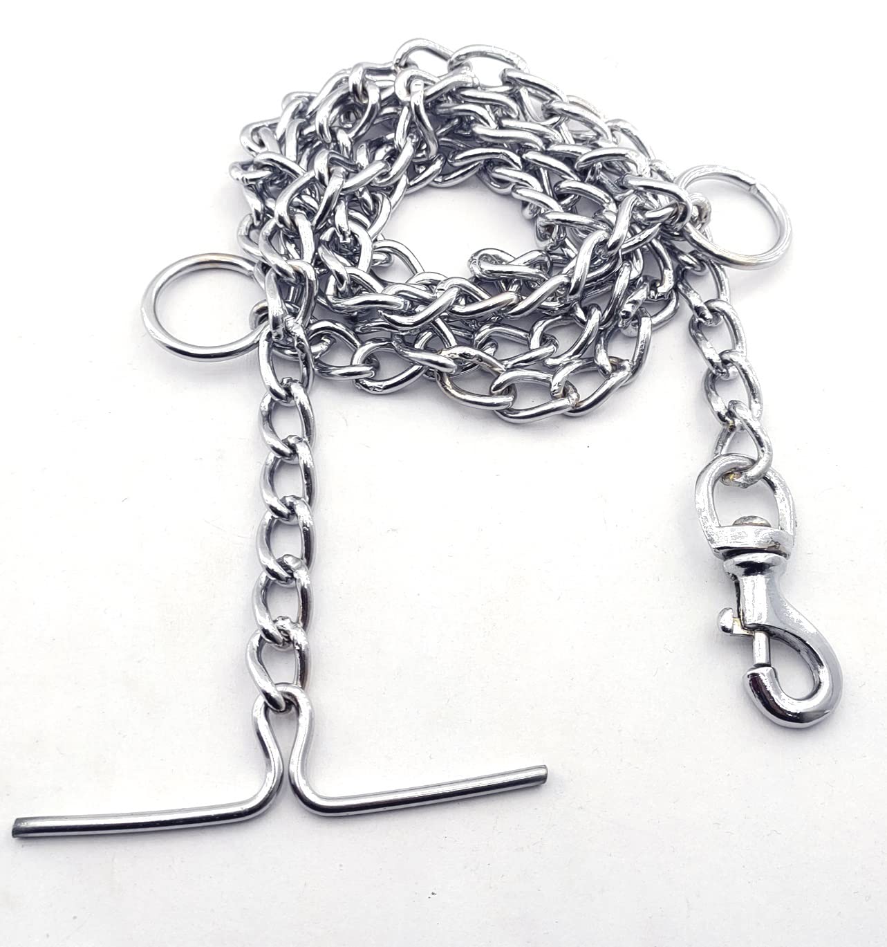 Pups&Pets Heavy Weight Stainless Steel Long Chain for Heavy Dog Breeds Animals Silver (L - 60 inch) Chain No-4 Weight 950 Grams (B09WDWV13X) Amazon Price History, Amazon Price Tracker