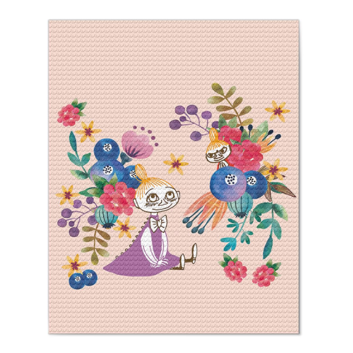 Amazon.co.jp: 5Dダイヤモンド絵画 ムーミン ミムラねえさん 手芸