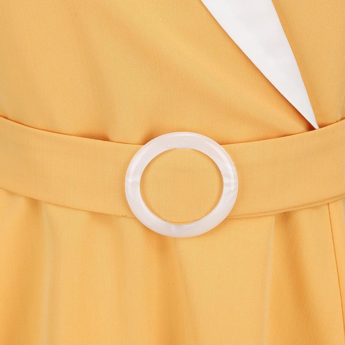 ODIZLI Women's Summer Retro Vintage Sleeveless Floral Polka Dot Print Midi A-line Dress S-2XL - Image 5