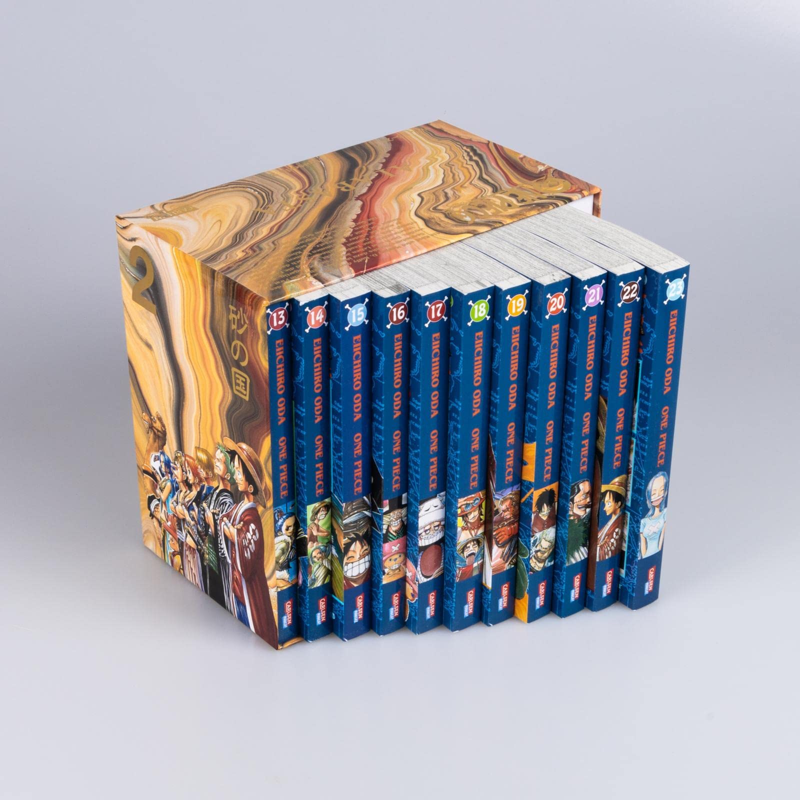 One Piece Sammelschuber 2: Alabasta (Band 13–23) Piraten Abenteuer Schatz
