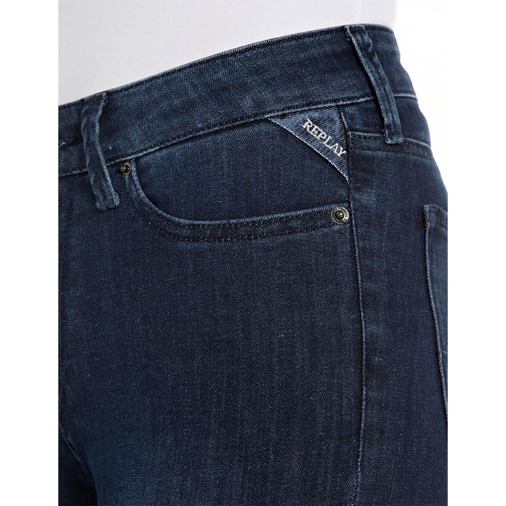 Replay Damen Jeans Luzien Skinny-Fit mit Power Stretch