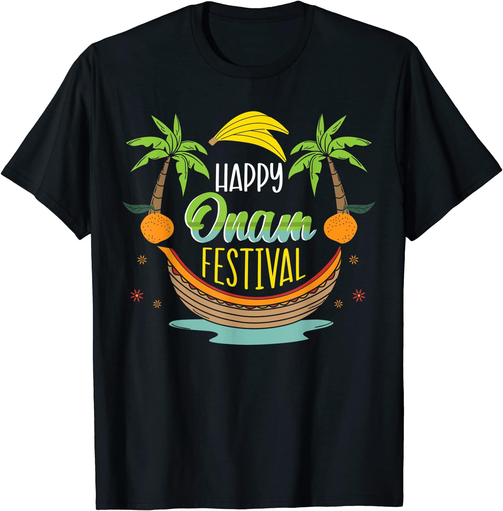 Onam Festival Indian SteMi ApparelHappy Onam Festival India Holiday Indian Kerala Religious T-Shirt