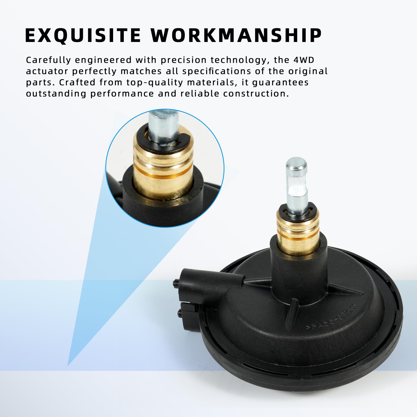 QBselecar 4WD Vacuum Actuator Compatible With