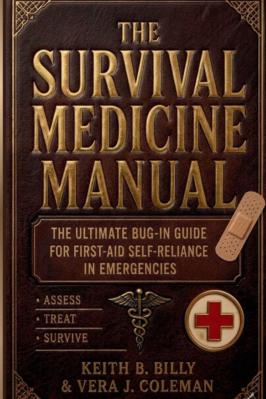 The Survival Medicine Manual: The Ultimate Bug-in Guide for First Aid Self-Reliance in Emergencies