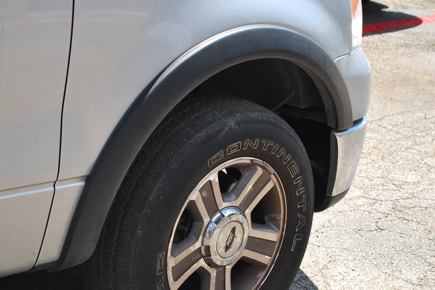 RealTruck Lund SX310S Elite Series Black Sport Style Standard Front and Rear Fender Flare - 4 Piece
