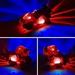 Refasy Voiture de transformation dinosaure automatique électrique avec lumières clignotantes et musique, 2 en 1 Deformation Dinosaure Jouets Voiture Anniversaire Noël Cadeau pour l'âge 3 4 5 6 7 8 9 10 12 Années Vieilles Garçons Filles Enfants (Rouge)