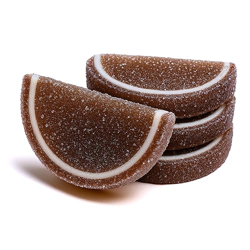 Miniatura 4 de NY SPICE SHOP Caramelo de gomita de cerveza de raíz - Rebanadas de fruta de gelatina - Gomitas de frutas confitadas para los amantes de las