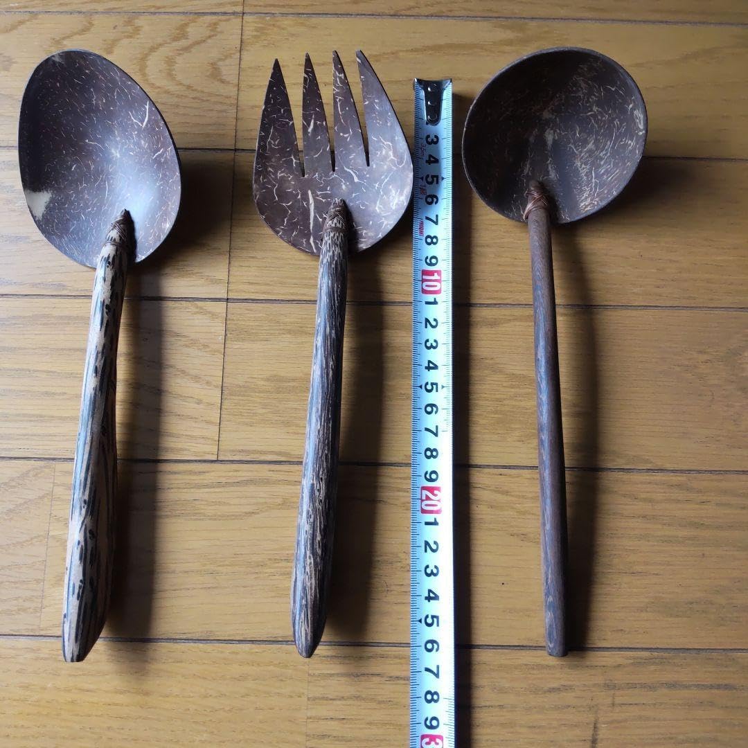 ココナツ キッチンツール おたま サラダハンド タイ 3点セット