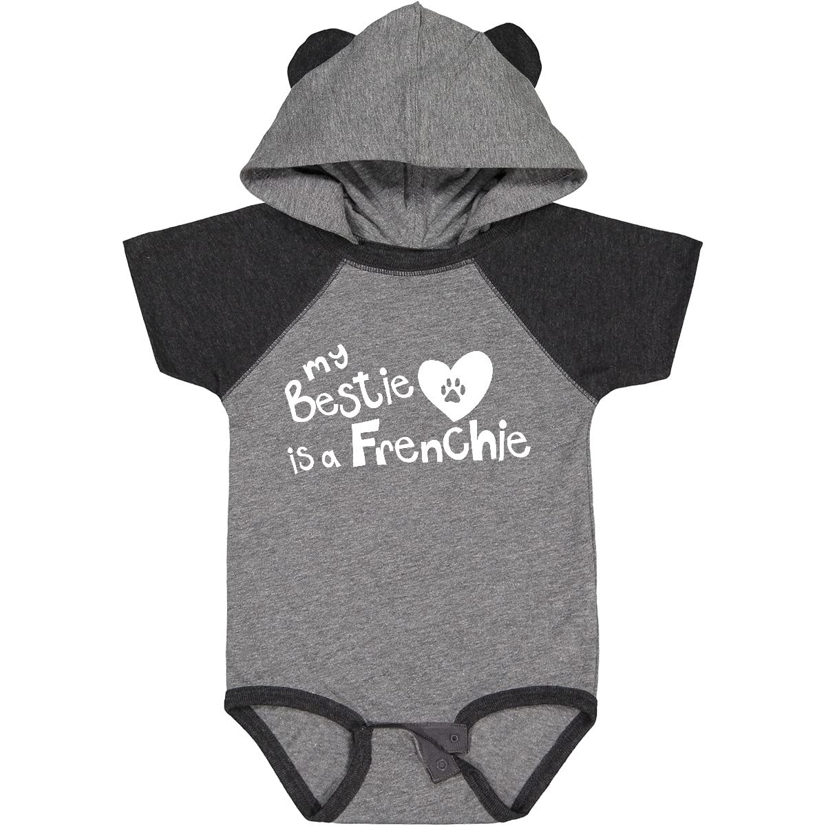 inktastic Bestie Frenchie Baby Bodysuit