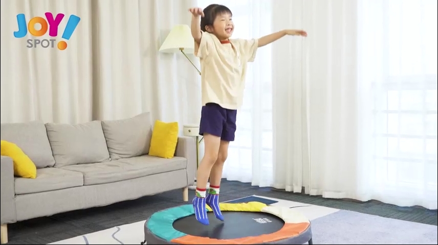 Trampolin Kinder, 91cm Minitrampolin Mit Verstellba Produktbild-Vorschau 6