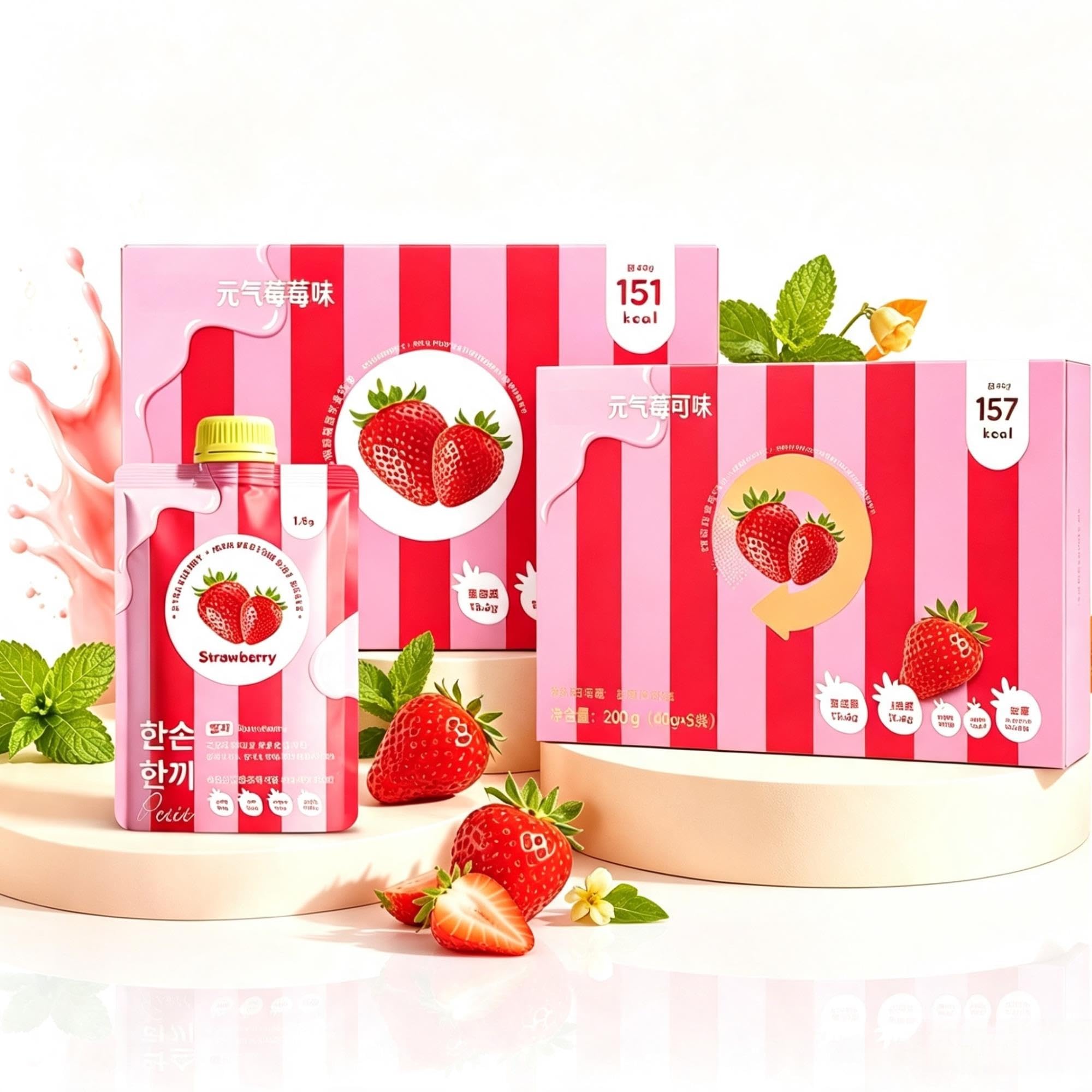 Mix di frullati proteici al gusto frutti di bosco, confezione da 2