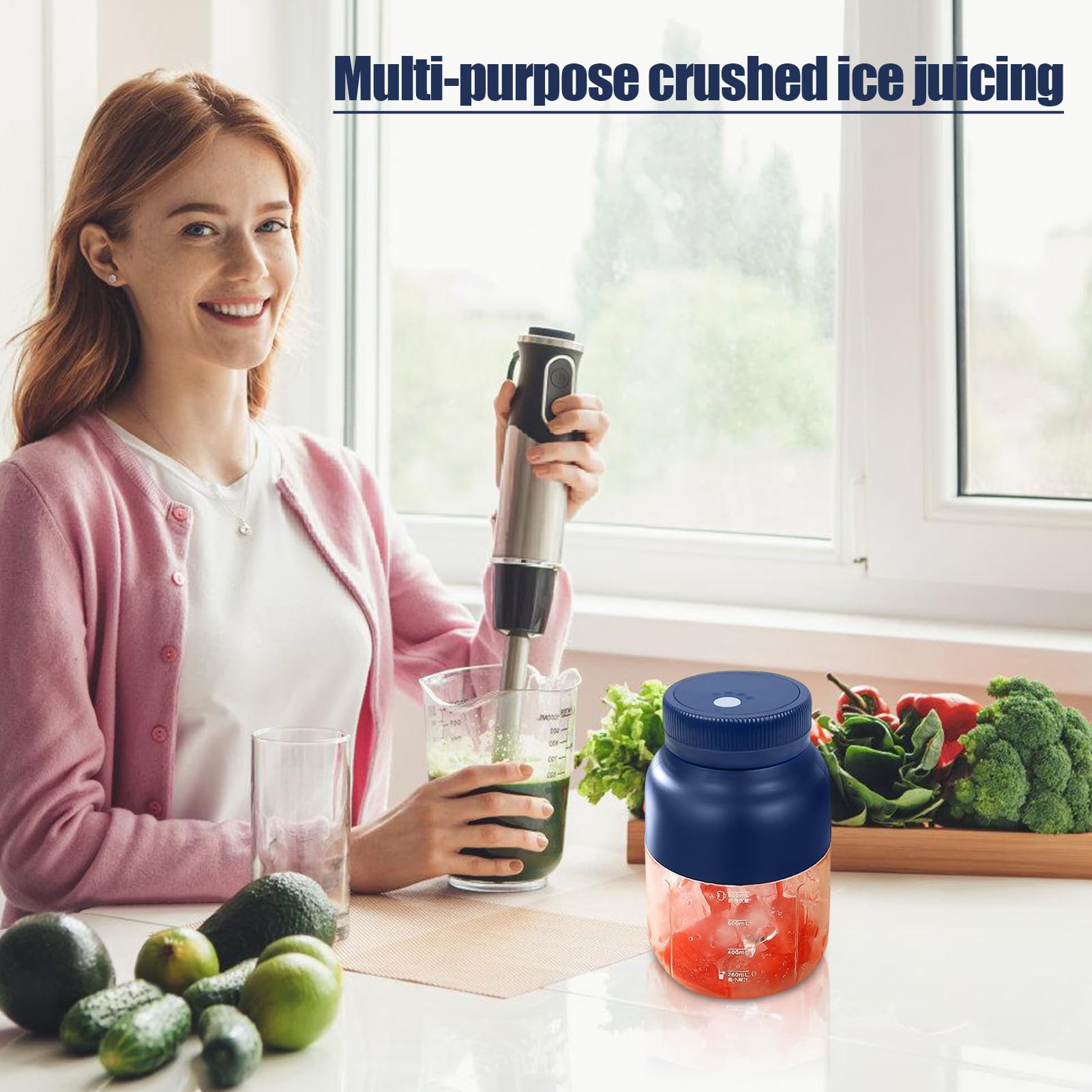 Mixeur Portable Blender Portable Pour Shakes Et Smoothies, Outil Mélangeur