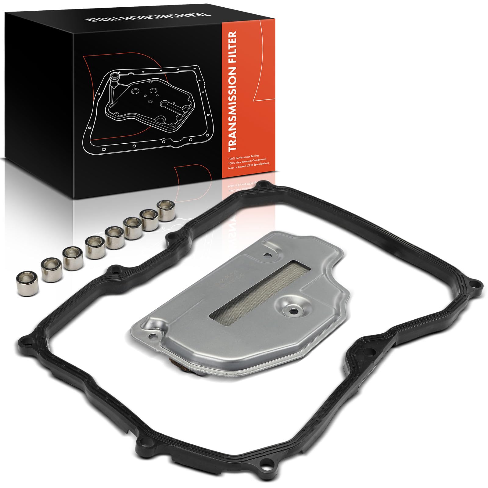 Frankberg Filtro del cambio Compatibile con Golf V 1K1 Golf V Variante 1K5 Golf VI 5K1 Passa.t 3C2 Passa.t Variante 3C5 Toura.n 1T1 1T2 Toura.n Van 1T1 1T2 Replace# 09G325429