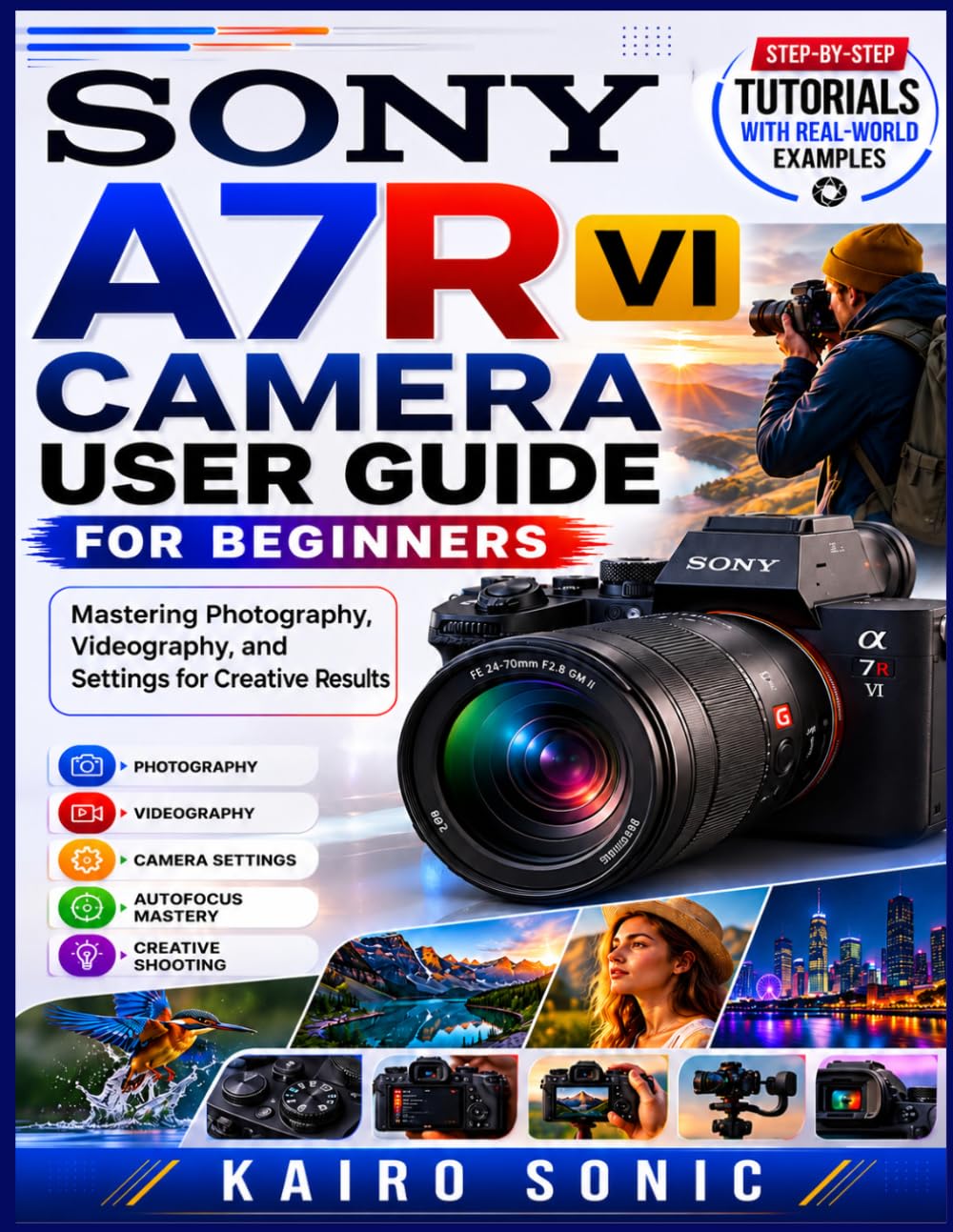 Sony A7R VI Camera User Guide for beginners: Mastering Photography, Videography, and Settings for Creative Results