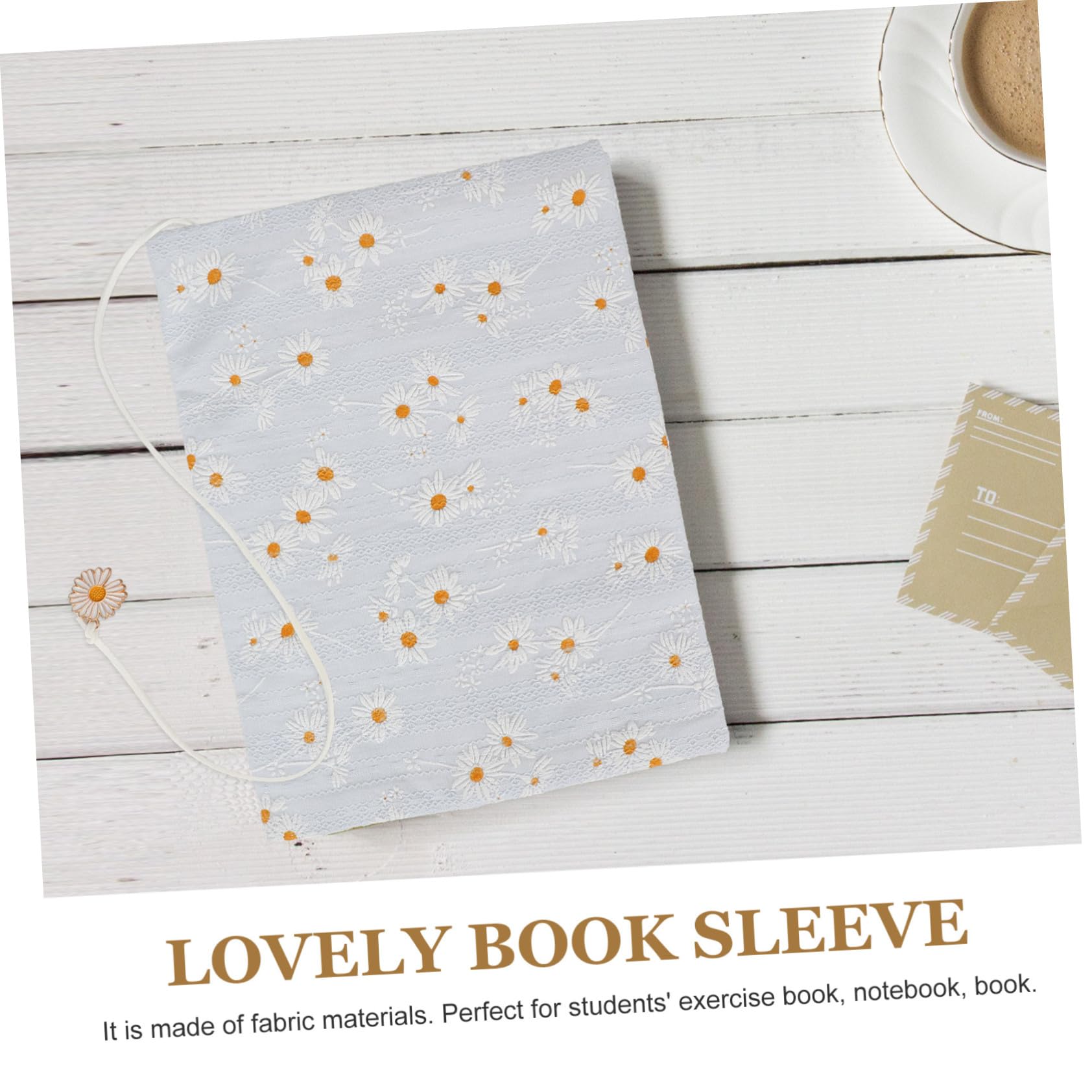 ARTIBETTER 4 Pièces Couverture de livre en tissu couvertures de livres en tissu manche journal petite couverture de livre couverture de livre faite à la main nappe pour reliure chiffon