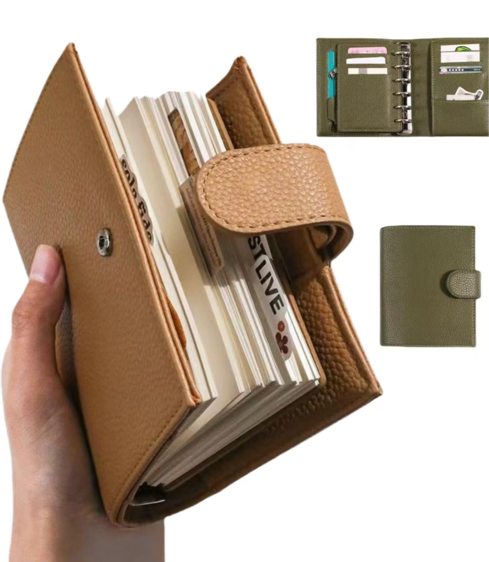 Amazon | a7 システム手帳 メモ帳 ビジネス ダブルリング システム