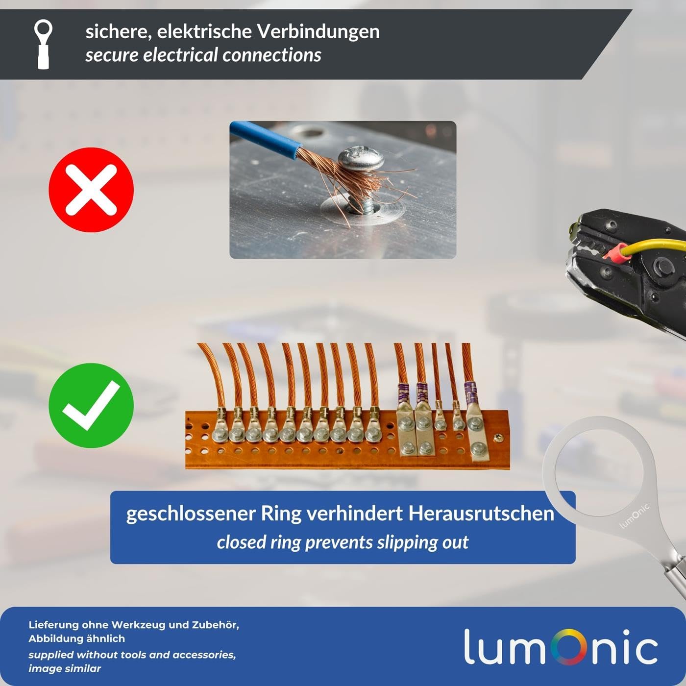 Jobarco Ringkabelschoenen ongesoleerd - AKK300-16 / AKK 300-16 Jobarco Ringkabelschoenen ongesoleerd - AKK300-16 / AKK 300-16