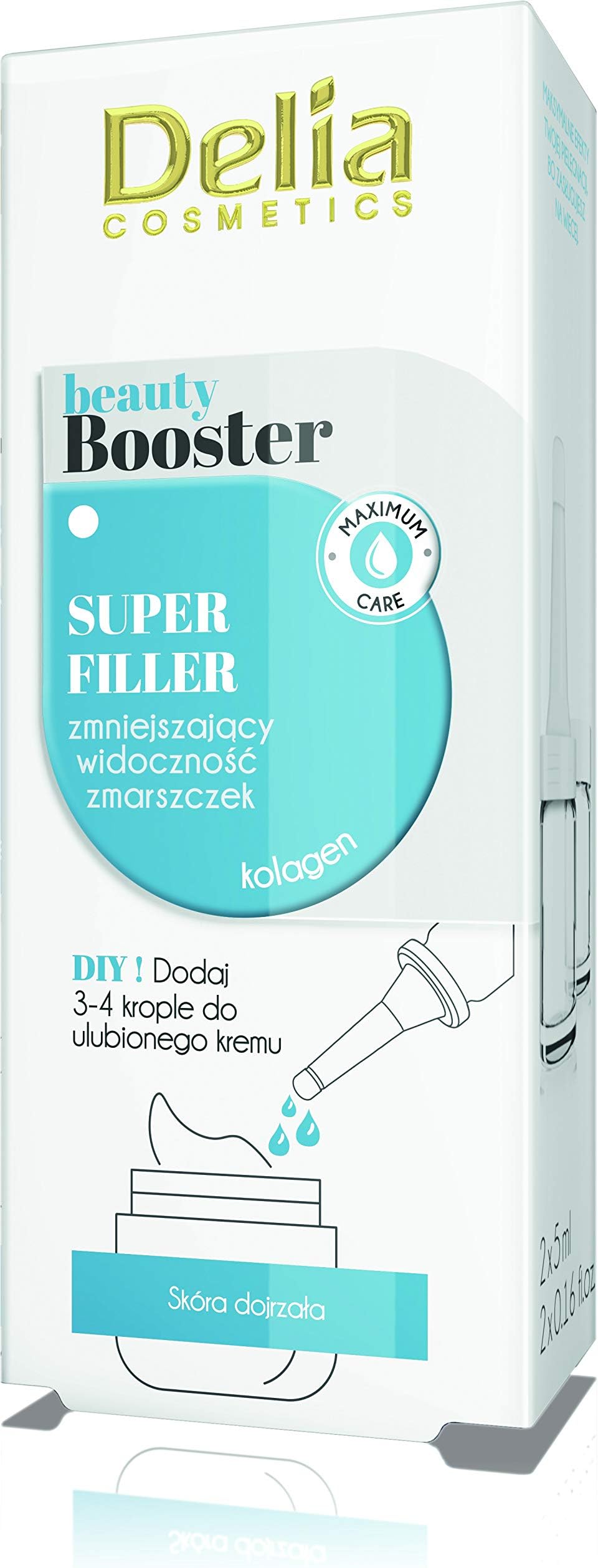 Beauty Booster Anti Age Super Filler Collagen Reduces the appearance of wrinkles for Mature Skin look younger face care