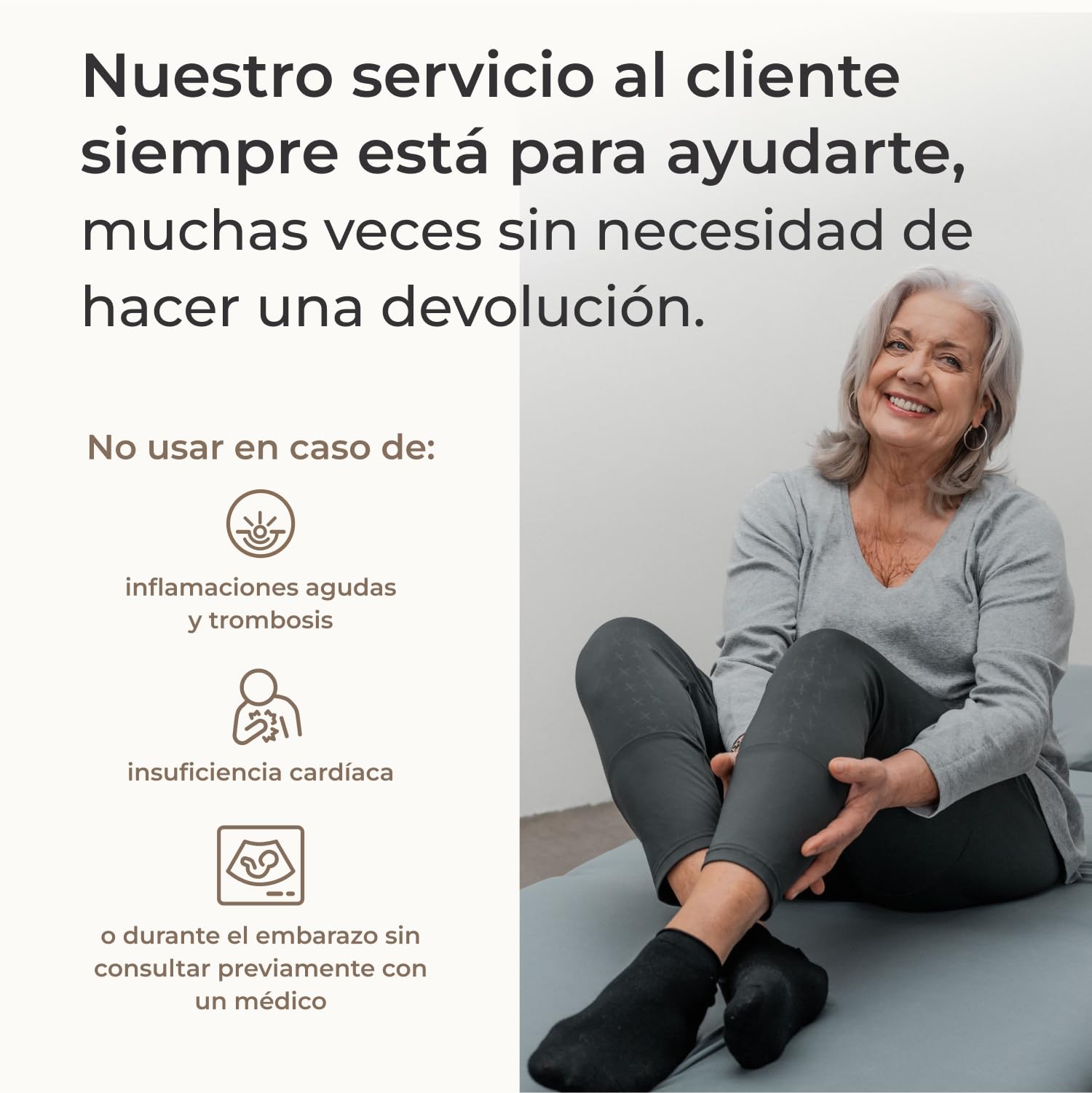 Venen Engel 4 equipo de masajes por presoterapia para casa con botas para las piernas y faja abdominal, 4 cámaras de aire, presión y tiempo fácilmente configurables