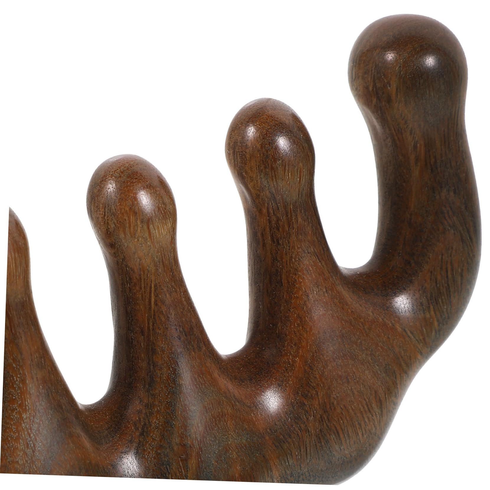 FOMIYES 4 Piezas Peine de sándalo peine pelo masajeador cuero cabelludo herramienta masajeador de madera de masaje confiable Cuerpo de madera