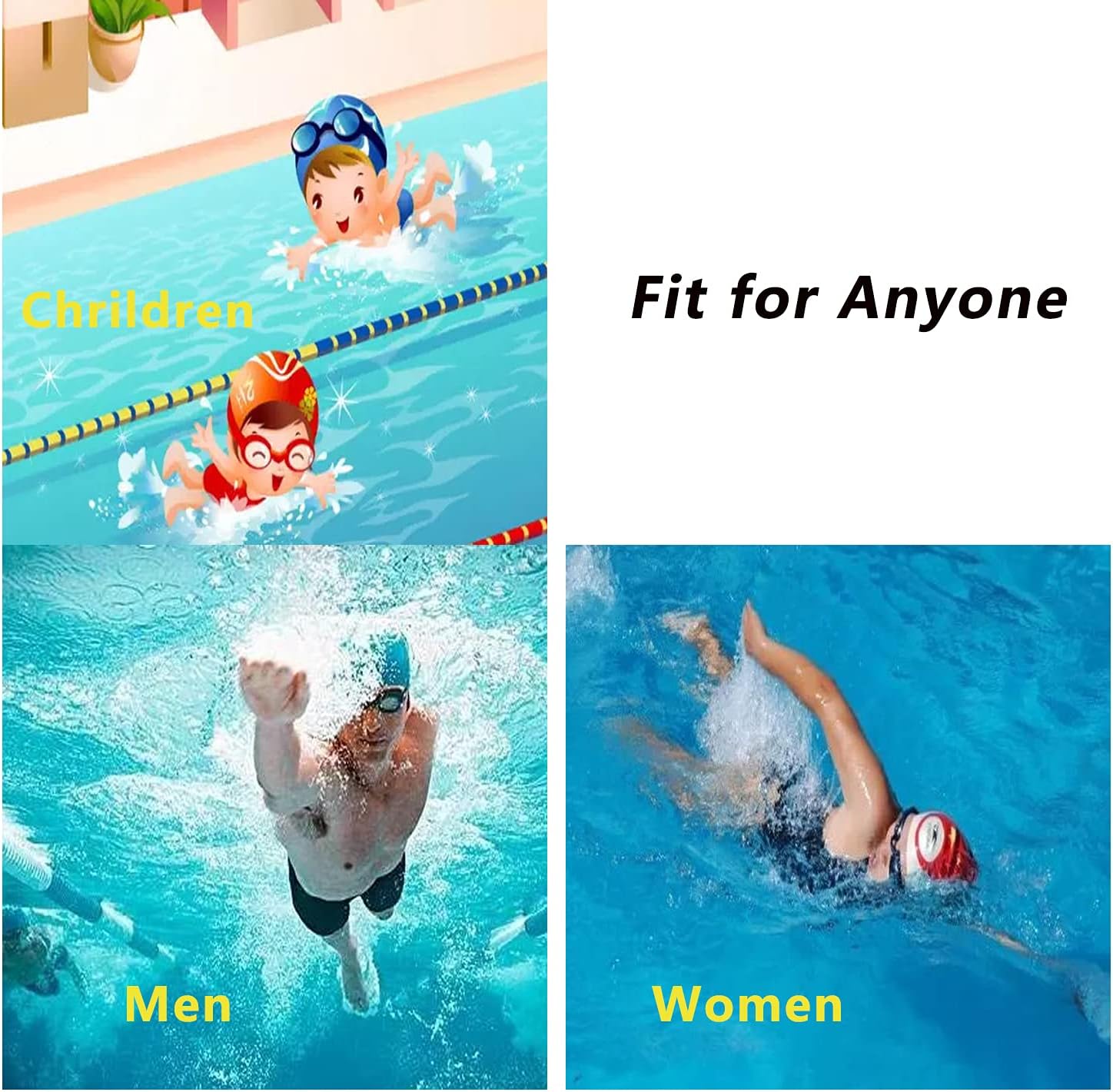 4M Pool Swim Training Belts, Swim Training Leash,Training Belt Swim Resistance Tether, Swim Harness Static Swimming Belt : Sports & Outdoors
