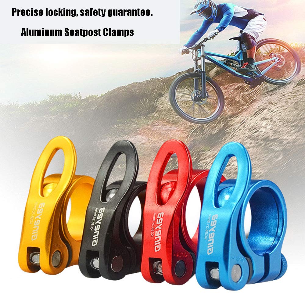 Chiusura Reggisella Per Bici Con Leva Rapida - Compatibile Con MTB E Bici Strada, Diametri 31.8mm E 34.9mm - Foto 3