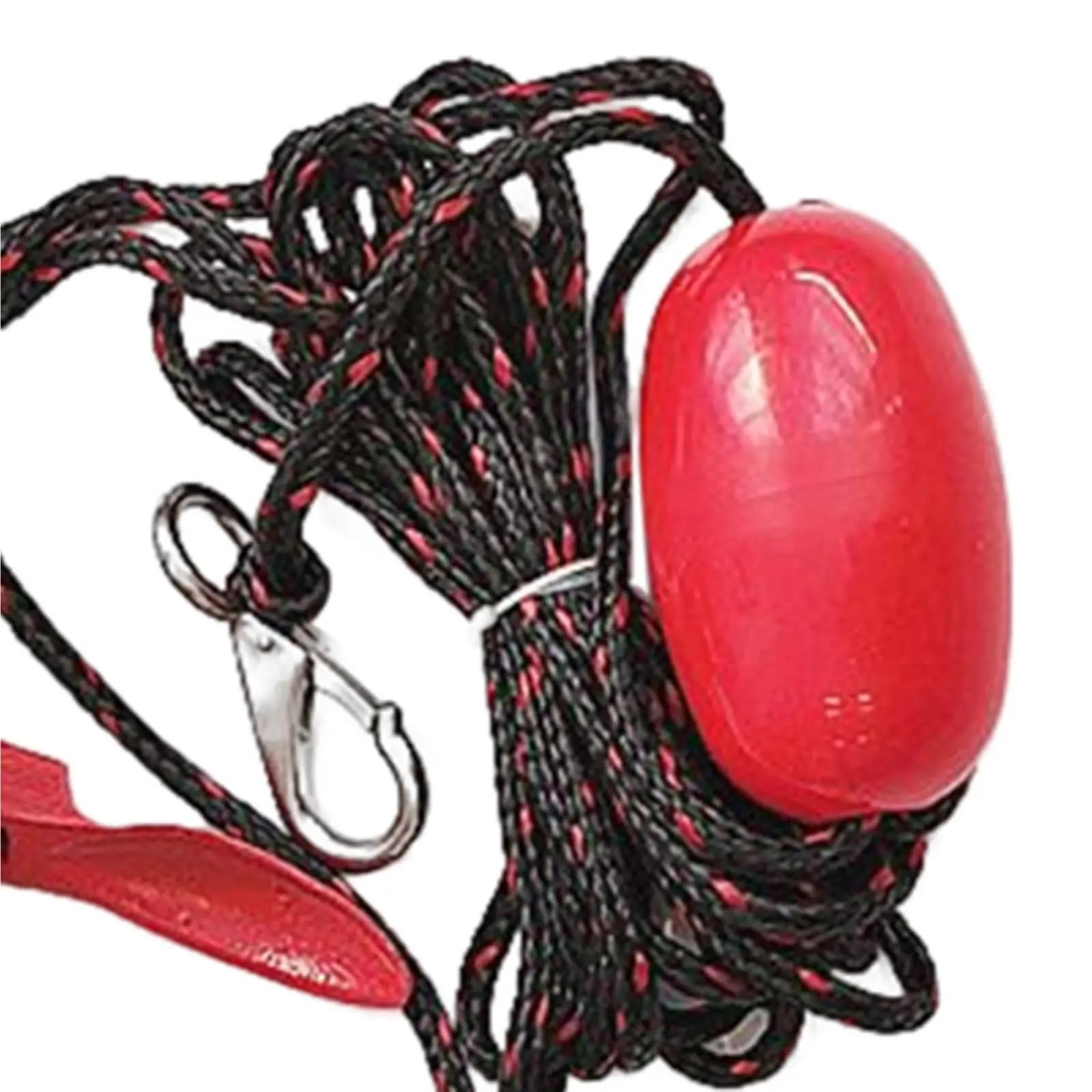 Ancora rossa con rampino pieghevole for ancora da barca 3.5 con corda da 7,62 m for canoa