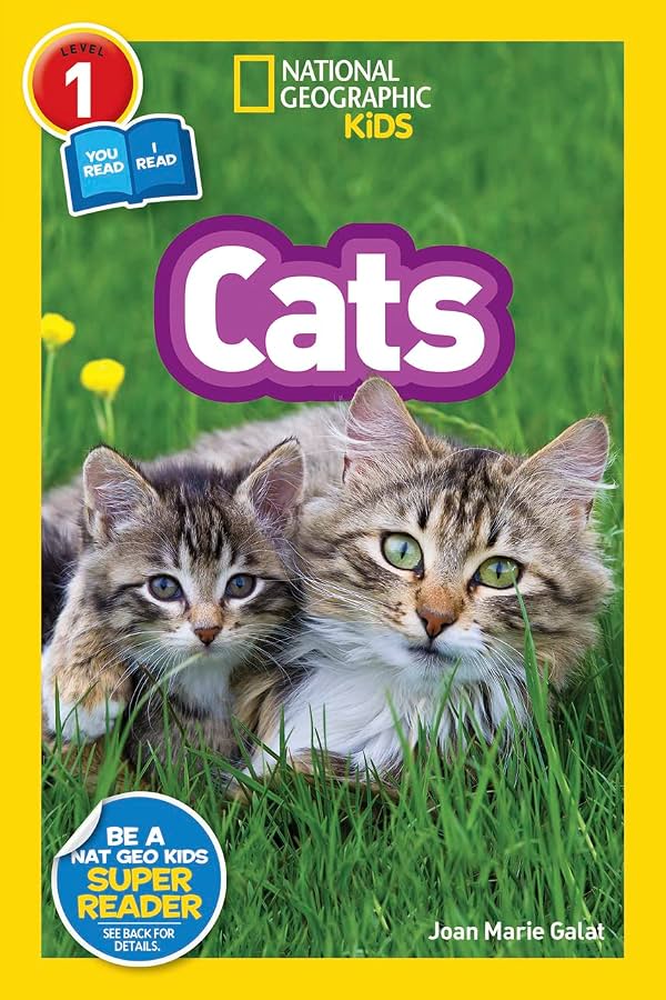 Gatos (Lectores de National Geographic Kids, Nivel 1/Co-lector) por Joan Marie Galat y National Geographic Kids | 19 sep 2017