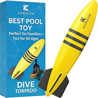 Khroom Bee-Pedo Underwater Torpedo: Professional Dive Rocket Glider (33-Foot Range)