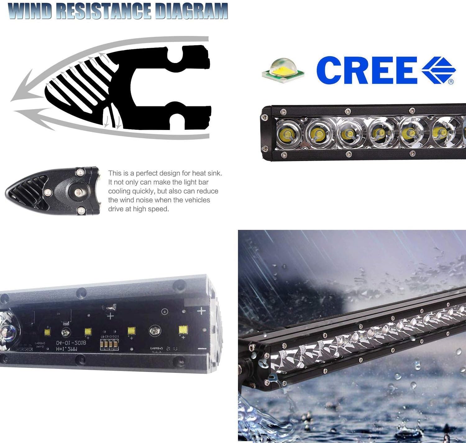 iJDMTOY Lower Grille Mount 20-Inch LED Light Bar Compatible with 2022-up Toyota Tundra, Includes 100W Single Row LED Lightbar, Lower Bumper Opening Mounting Brackets & On/Off Switch Wiring Kit