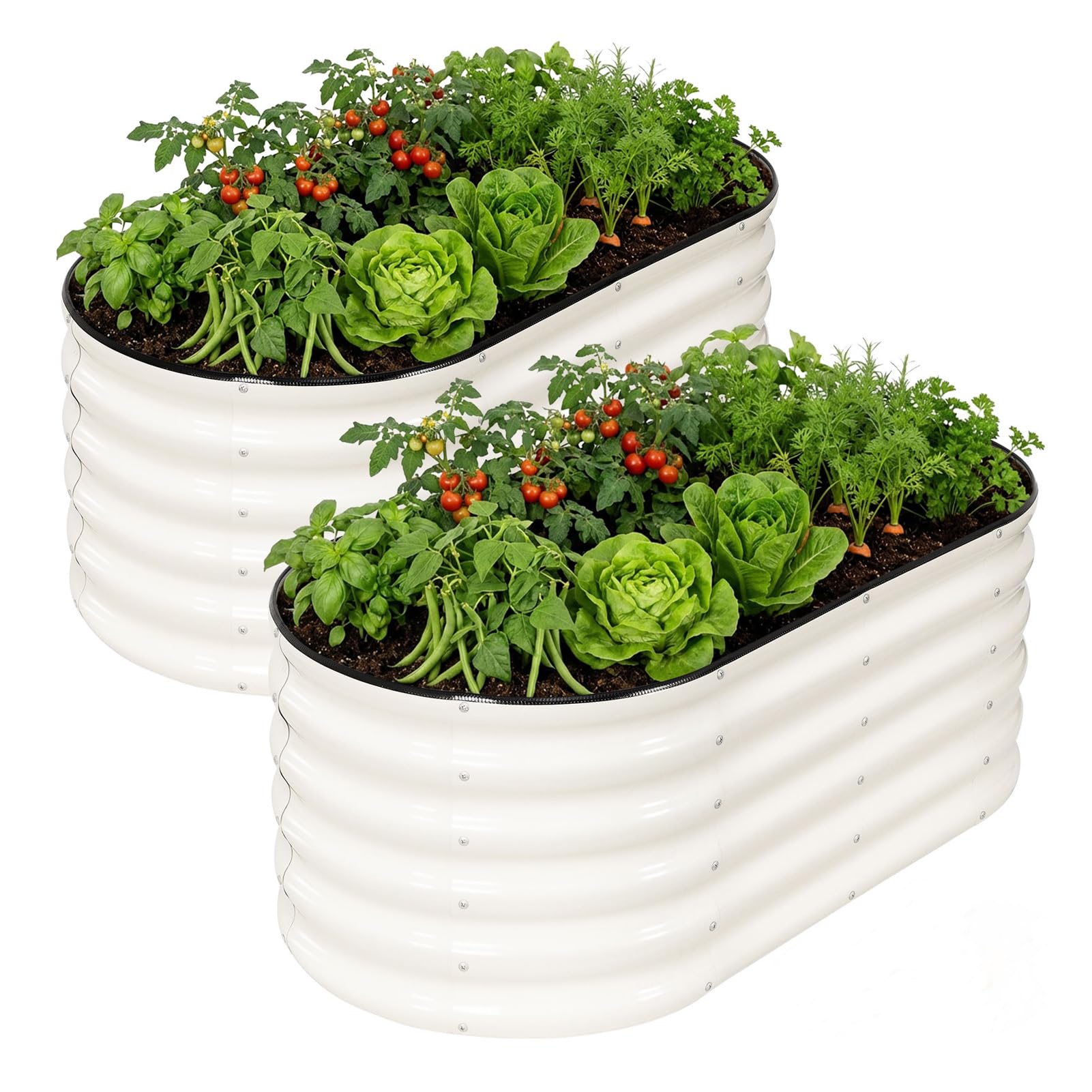 INNO STAGE Galvanized Raised Garden Bed Kits