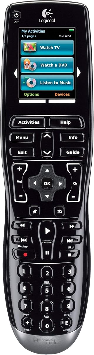 Logitech Harmony One Universal Remote with Color Touchscreen (Renewed)