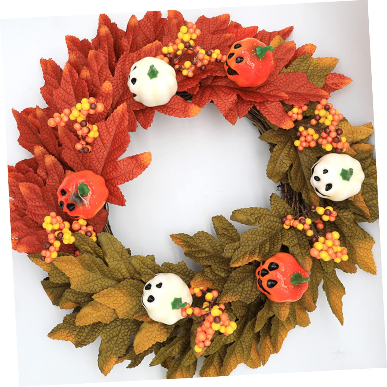 ABOOFAN 48 STK Kleine Kürbis-Ornamente Vasenfüller Dekorative Kürbisse Halloween- Dekorieren Kleiner Halloween-Blumen Künstlich Zur Dekoration Für Schaum
