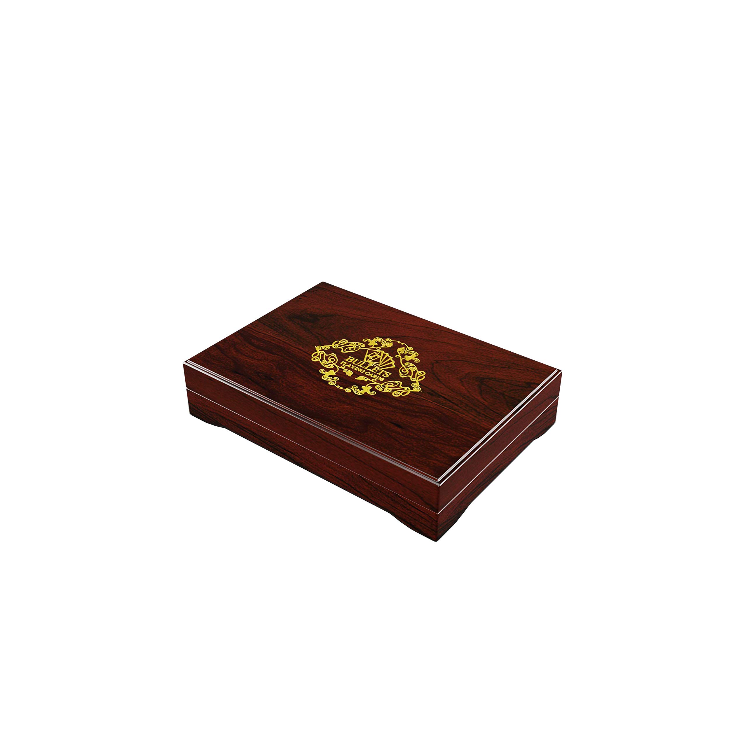 Bullets Playing Cards, Dealer Button Set aus Metall