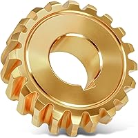 Vista 1 de Karbay 917-04861 - Engranaje de Tornillo Sinfín de 20 dientes, compatible con quitanieves MTD Craftsman Troy Bilt de 40" - 42", reemplaza 717-0528